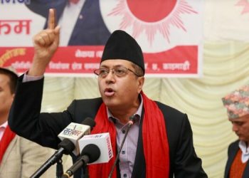 एमालेले गरेका विकासका कामलाई आफूले गरेको भन्दै भोट माग्न लाज लाग्दैन : राजन भट्टराई