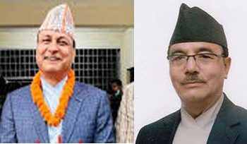 काठमाडौं क्षेत्र नम्बर ६ का दुई उम्मेद्वार पूर्व आईजीपी  सर्वन्द्र खनाल र भीमसेनदास प्रधान, कसले मार्ला बाजी ?