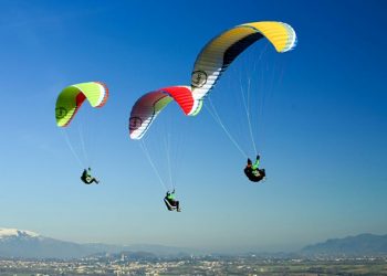 प्याराग्लाइडिङ उडानमा प्रतिबन्ध