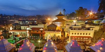 शिवपुरी डाँडाबाट भगवान पशुपतिनाथ फर्किएपछि आरती