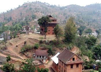 नुवाकोटको ऐतिहासिक सामरी पौवाको पुनःनिर्माण